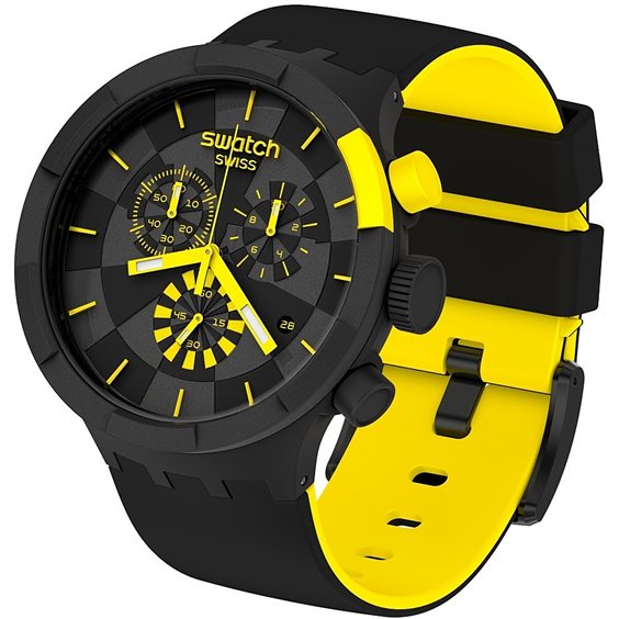 Reloj swatch amarillo de hombre new arrivals